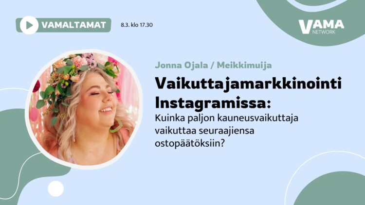 Vaikuttajamarkkinointi Instagramissa